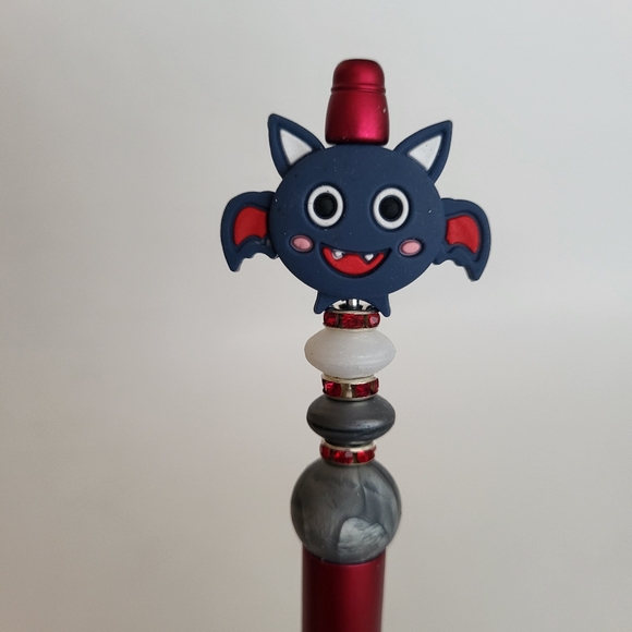 Beaded Pen Ghostface Vampire Bat Pennywise Ghost Halloween Scary - Picture 4 of 5
